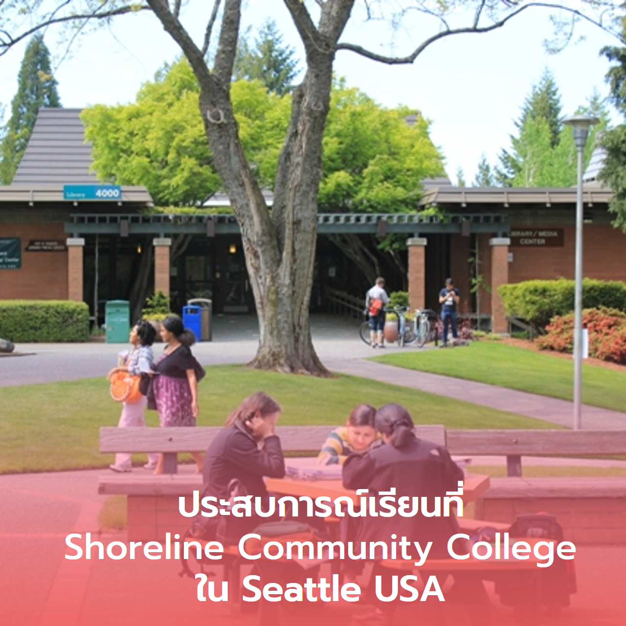  ประสบการณ์เรียนที่ Shoreline Community College ใน Seattle