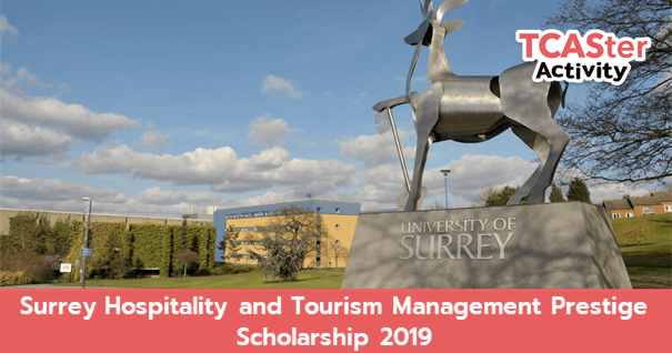  Surrey Hospitality and Tourism Management Prestige Scholarship 2019