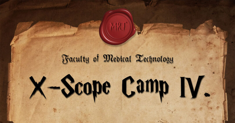 “X-scope Camp ครั้งที่ 4” ค่ายต้นกล้าส่องแสง คณะเทคนิคการแพทย์ ม.มหิดล