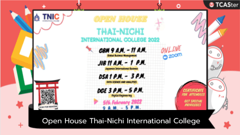  Open House Thai-Nichi International College 2022