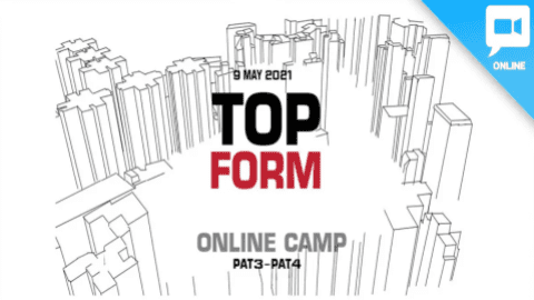 TOP FORM ค่ายออนไลน์ ติว PAT3 -PAT 4 แบบ จุใจ