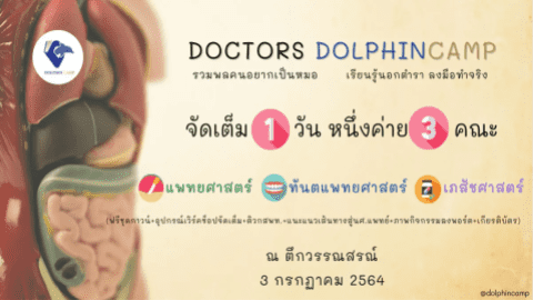 ค่าย Doctor Dolphin Camp (แพทย์ เภสัช ทันตะ กสพท.)